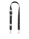 Marc Jacobs The Mini Icon Stud Leather Strap In Black