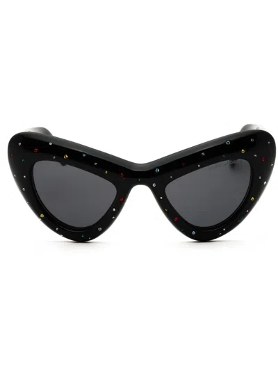 Marc Jacobs Stylish Cat Eye Women's Sunglasses In Purple