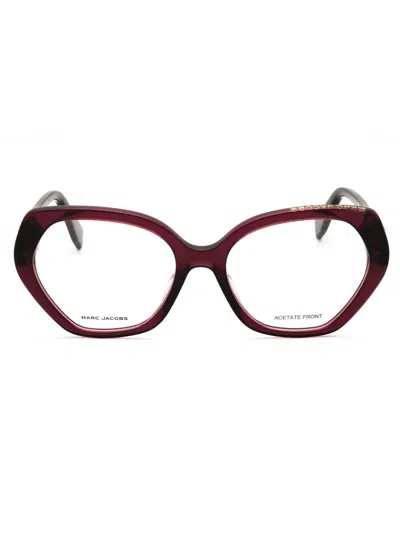 Marc Jacobs Stylish Cat-eye Eyeglasses For Women In Brown