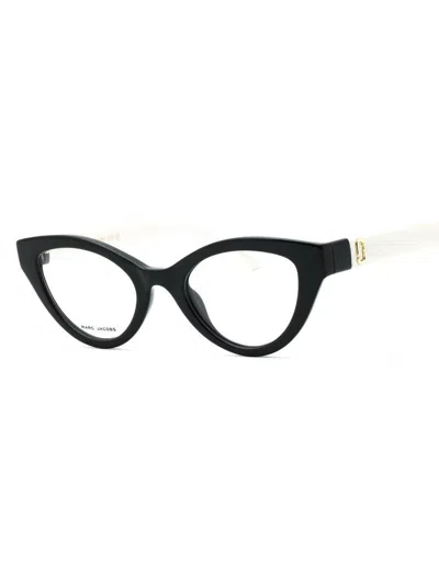 Marc Jacobs Stylish Cat-eye Eyeglasses For Women In Black