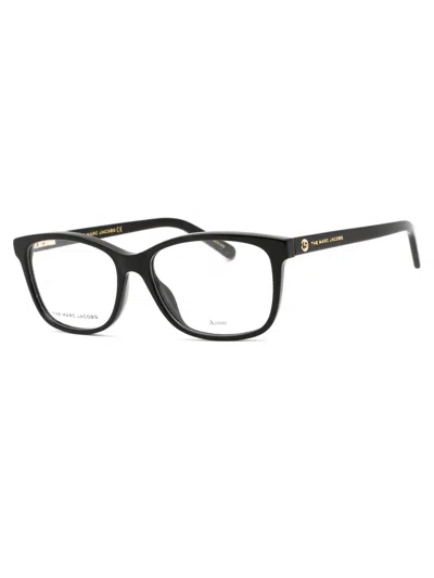 Marc Jacobs Stylish Rectangular Eyeglasses For Women In Black