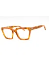 Marc Jacobs Stylish Rectangular Eyeglasses For Women In Orange