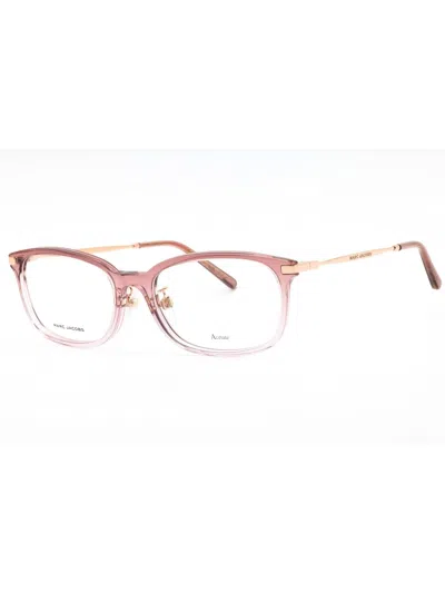 Marc Jacobs Stylish Rectangular Eyeglasses For Women In Pink
