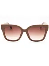 Marc Jacobs Stylish Rectangular Women's Sunglasses In Pink