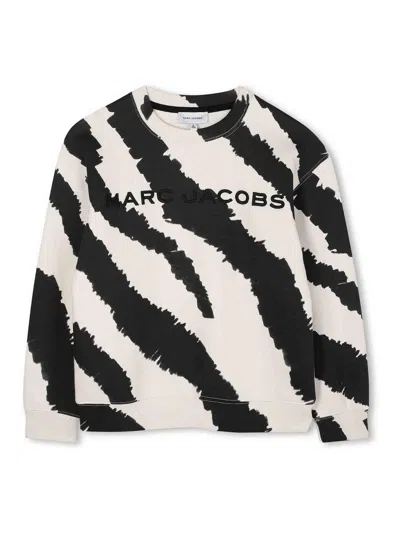 Marc Jacobs Kids' Zebra Sweatshirt In Multi