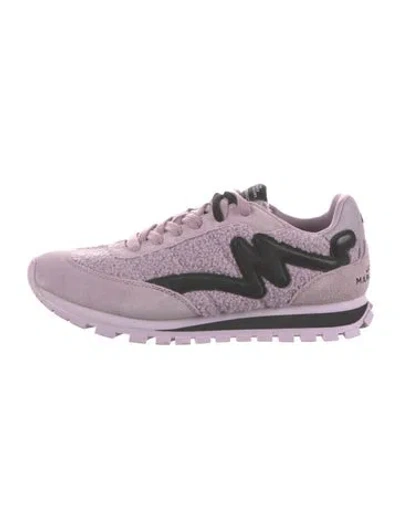 Pre-owned Marc Jacobs Suede Chunky Sneakers In Purple
