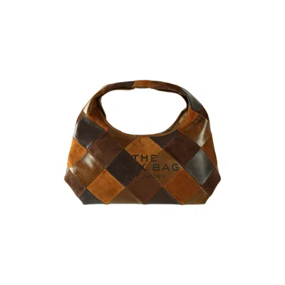 Pre-owned Marc Jacobs Suede Patchwork Sack Bag 'brown/multicolor' | Women's Size Onesize