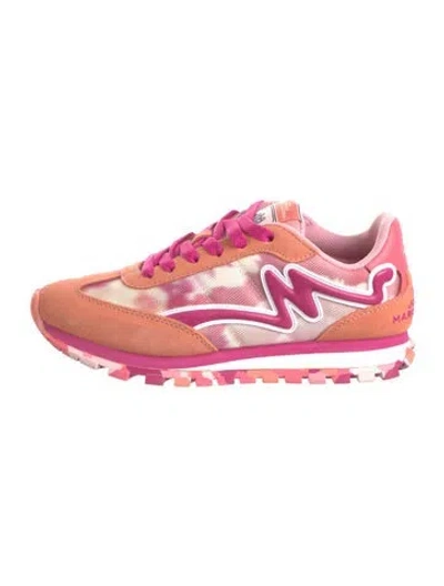 Pre-owned Marc Jacobs Suede Printed Sneakers In Multi