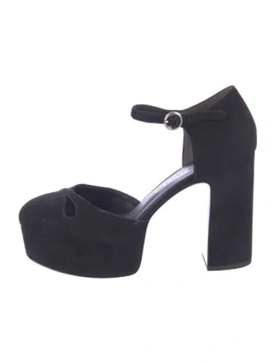 Pre-owned Marc Jacobs Suede Pumps In Blue
