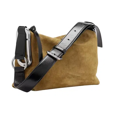 Pre-owned Marc Jacobs Suede Scene Medium Shoulder Bag 'hazelnut' | Brown | Women's Size Onesize