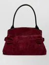 Marc Jacobs Suede Shoulder Bag Top Handle Design