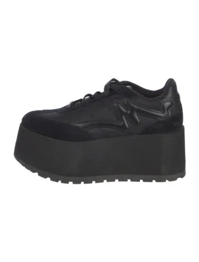 Pre-owned Marc Jacobs Suede Sneakers In Blue