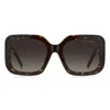 Marc Jacobs 53mm Gradient Square Sunglasses