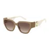 Marc Jacobs Brown Gradient Cat Eye Ladies Sunglasses Marc 723/s 010a/ha 53