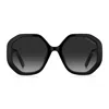Marc Jacobs 53mm Gradient Round Sunglasses