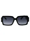 Marc Jacobs Black Grey Acetate Sunglasses In Black