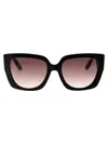 Marc Jacobs Black Acetate Sunglasses In Neutral