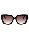 Marc Jacobs Black Acetate Sunglasses In Neutral