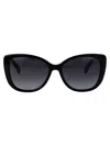 Marc Jacobs Black Acetate Sunglasses In Black