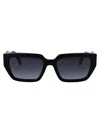 Marc Jacobs Black Acetate Sunglasses