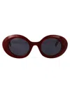 Marc Jacobs Burgundy Red Acetate Sunglasses