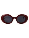 Marc Jacobs Burgundy Red Acetate Sunglasses