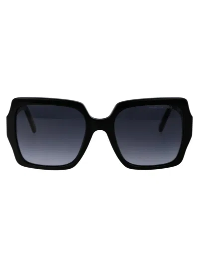 Marc Jacobs Sunglasses In 8079o Black
