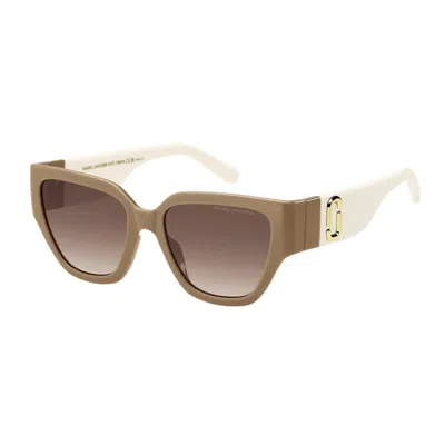 Marc Jacobs Sunglasses In Beige