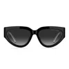 Marc Jacobs J Marc Logo Plastic Cat-eye Sunglasses In Black