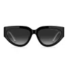 Marc Jacobs J Marc Logo Plastic Cat-eye Sunglasses In Black