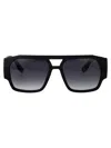 Marc Jacobs Matte Black Acetate Sunglasses In Black