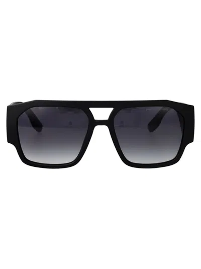 Marc Jacobs Matte Black Acetate Sunglasses