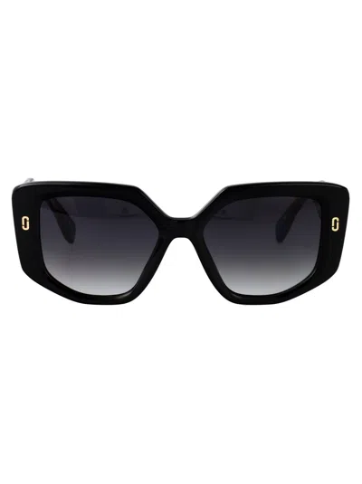 Marc Jacobs Sunglasses In Black