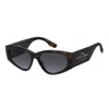 Marc Jacobs 803 Sunglasses In Brown
