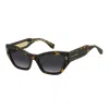Marc Jacobs J Marc Acetate Cat-eye Sunglasses In Brown