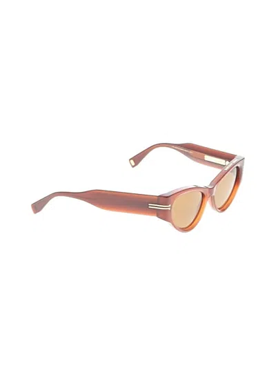 Pre-owned Marc Jacobs Sunglasses In Brown