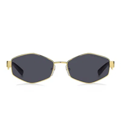 Marc Jacobs Sunglasses In Gold