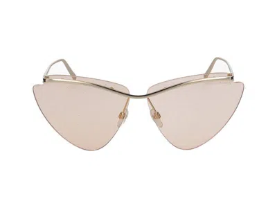 Marc Jacobs Sunglasses In Gold