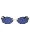 Marc Jacobs Sunglasses In Gold