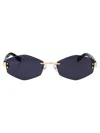 Marc Jacobs Sunglasses In Gold