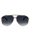 Marc Jacobs Full Frame Sunglasses In Gold