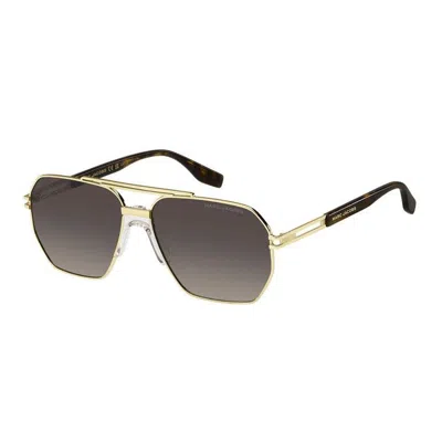 Marc Jacobs Sunglasses In Gold