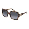 Marc Jacobs Ptt Hvn Acetate Sunglasses In Havana