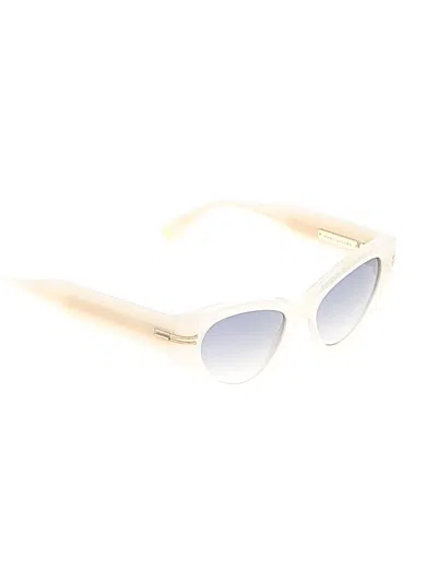 Pre-owned Marc Jacobs Sunglasses In Ivory