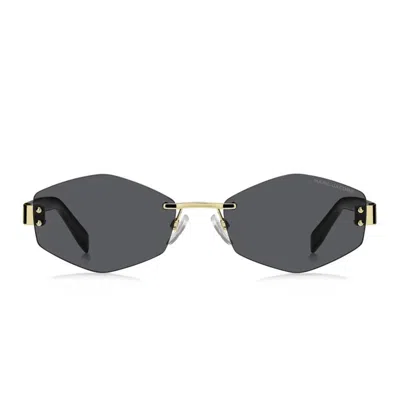 MARC JACOBS MARC JACOBS SUNGLASSES MARC 496/S AIR RHL BLACK/BLACK WOMEN WITH CHAIN