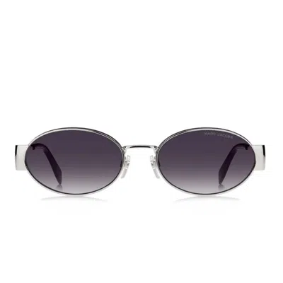 Marc Jacobs Sunglasses Marc 806/s Gme Silver/purple Women In Multi