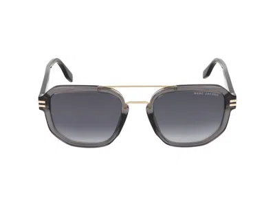 Marc Jacobs Sunglasses  Marc 588/s Kb7 Grey /21/145 In Black