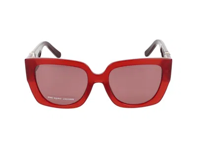 Marc Jacobs Sunglasses In Red