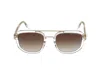 Marc Jacobs Eyewear Pilot Frame Sunglasses In Neutral