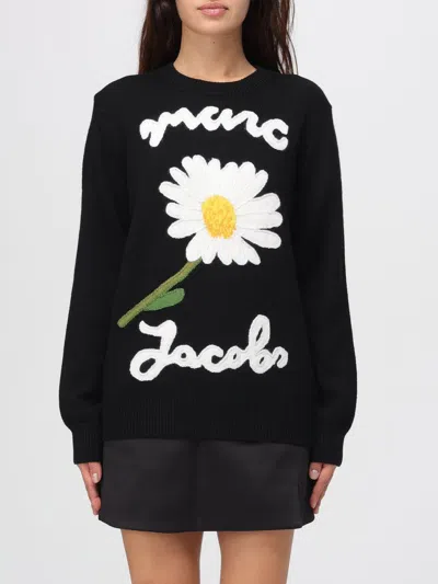 MARC JACOBS SWEATER MARC JACOBS WOMAN COLOR BLACK,H64833002